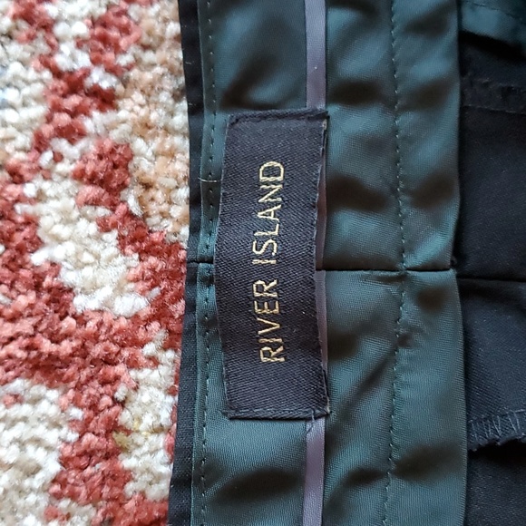 Men's black pants 32 waist 30 inseam River Island brand - Picture 3 of 4